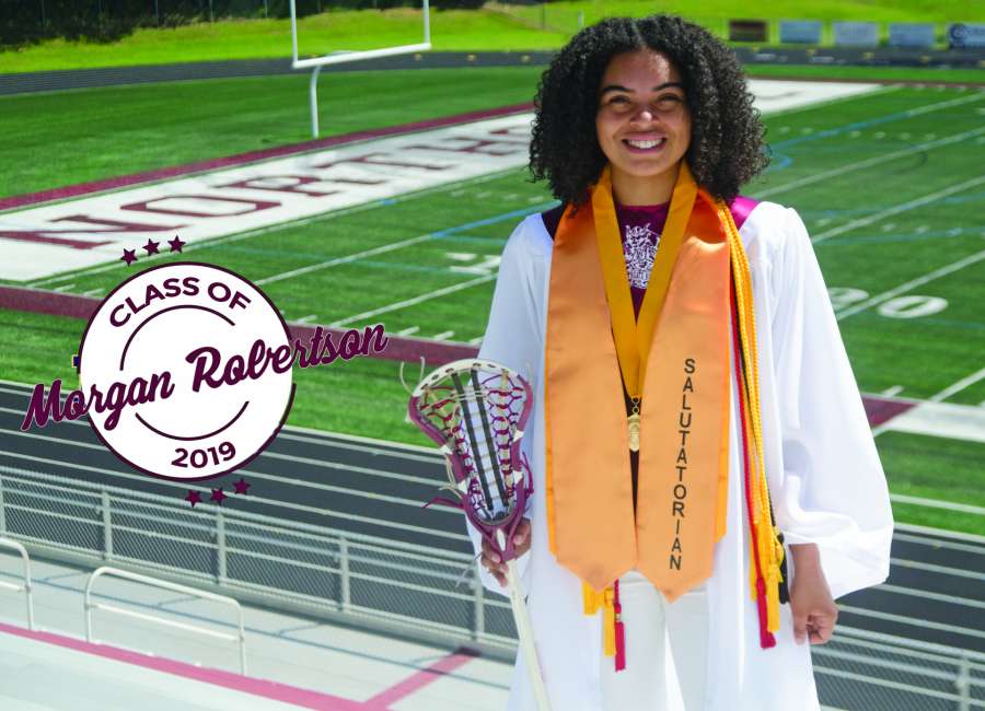 Northgate salutatorian Morgan Robertson found a way to master academics, athletics on and off the field
