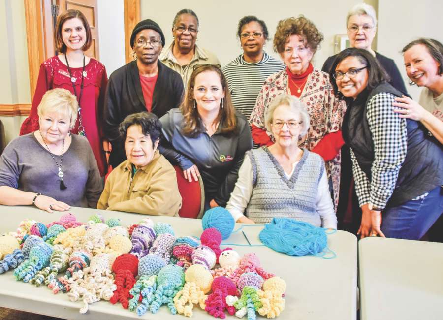‘Octopals’ help comfort local preemies