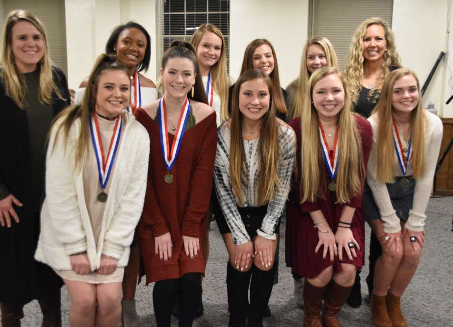 Repeat state champion Northgate Viking cheerleaders honored