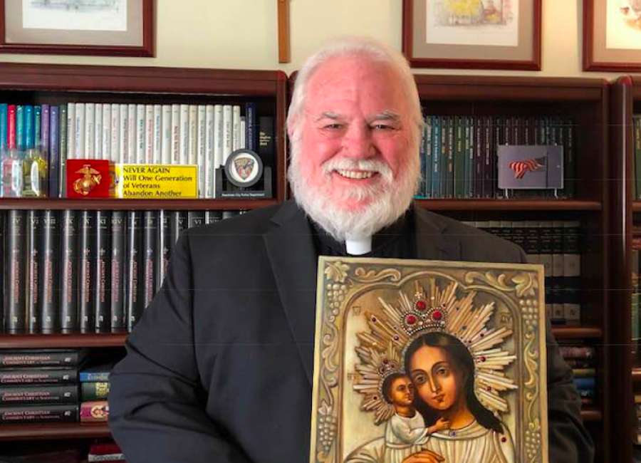 Russian Orthodox icon presented to Coweta church