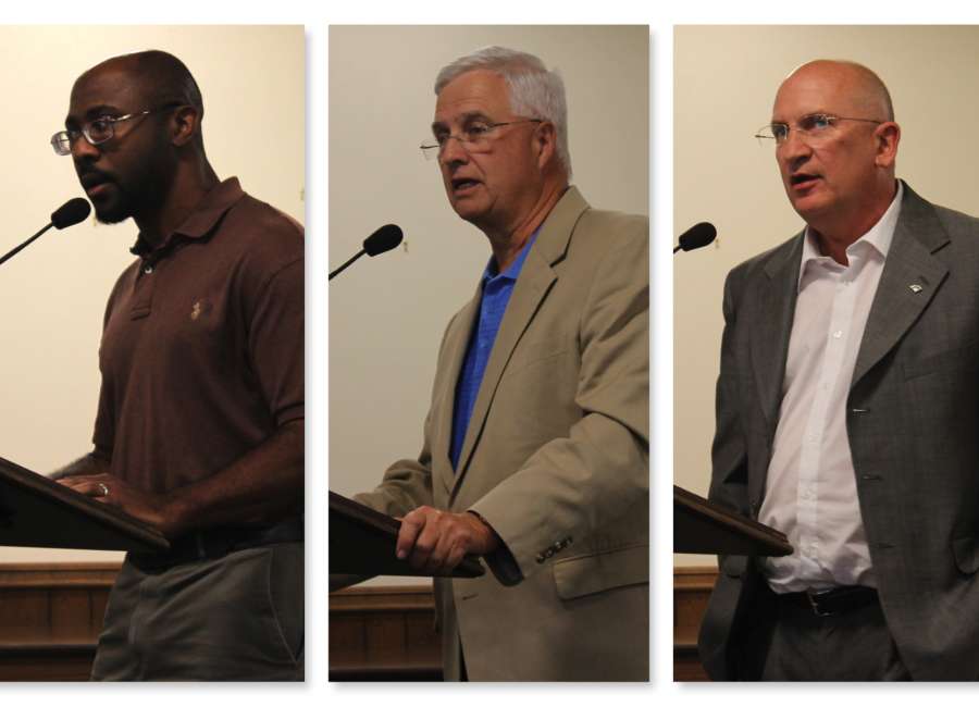 Speakers voice support for board members, superintendent