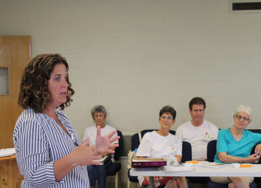 Speech pathologist visits local Parkinson’s support group