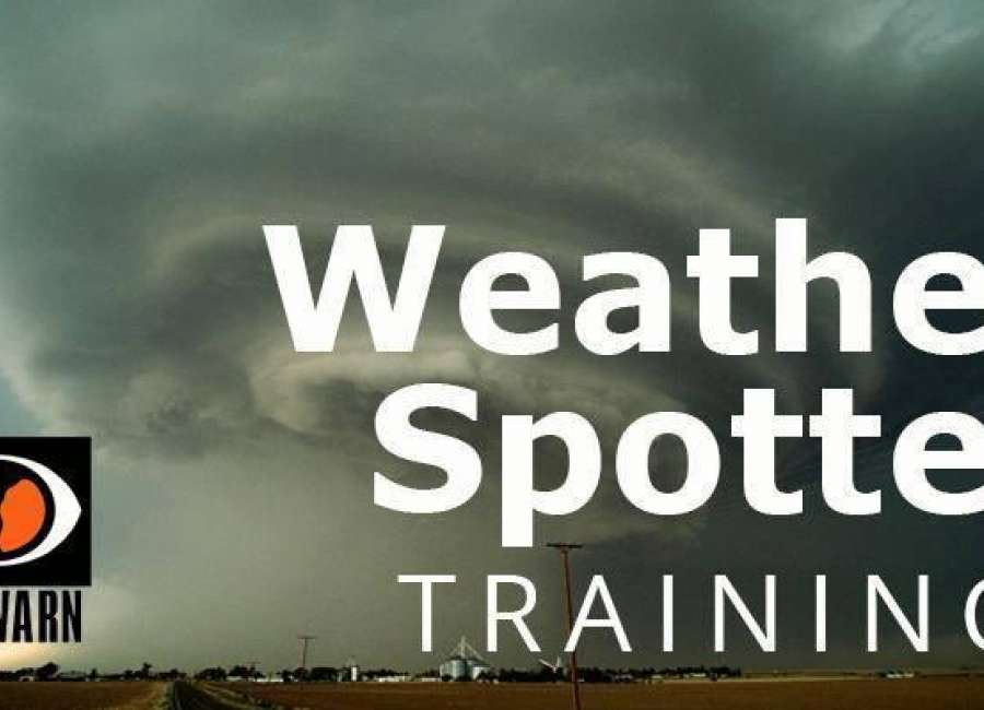 Storm Spotter training class next week
