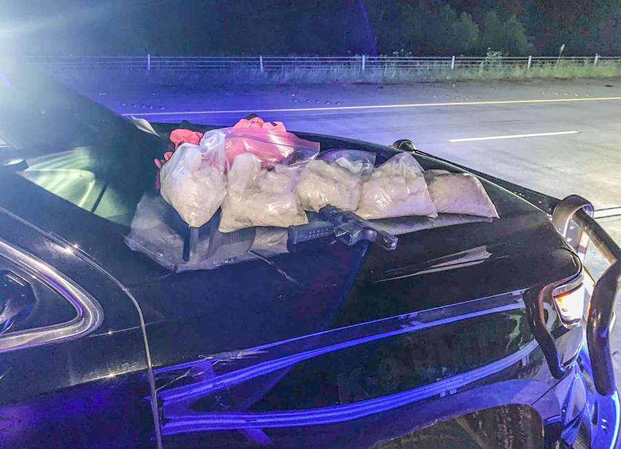 Traffic stop leads to trafficking charges