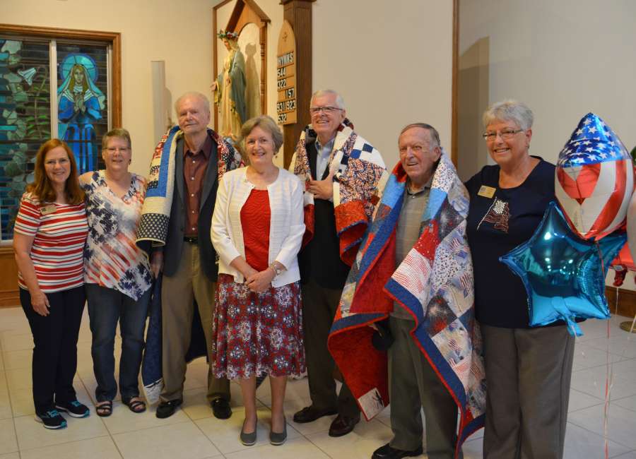 Veterans receive quilts at St. George