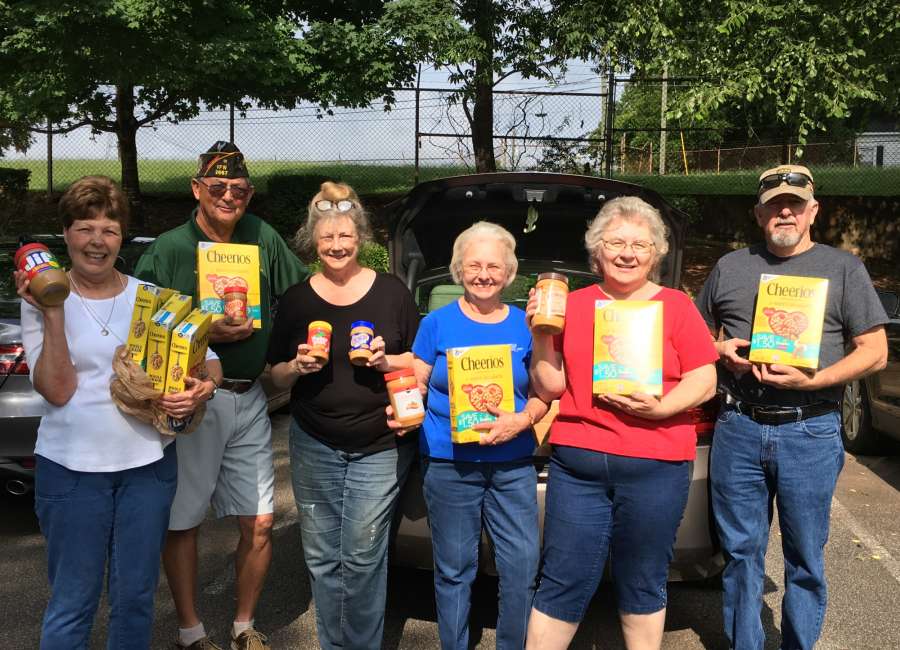 VFW helps One Roof with Lodge donation
