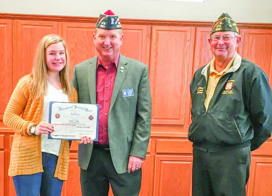 VFW Post 2667 essay winners advance to district